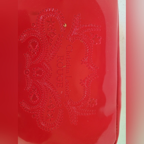 Sale! RARE! Christian Lacroix Designer Cosmetic Bag - Picture 7 of 9